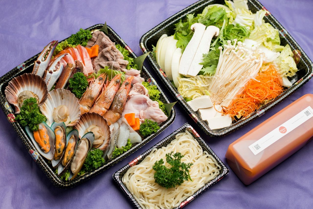 Fresh Seafood Hot Pot Set Yebisu Bar & Grill Order Now!