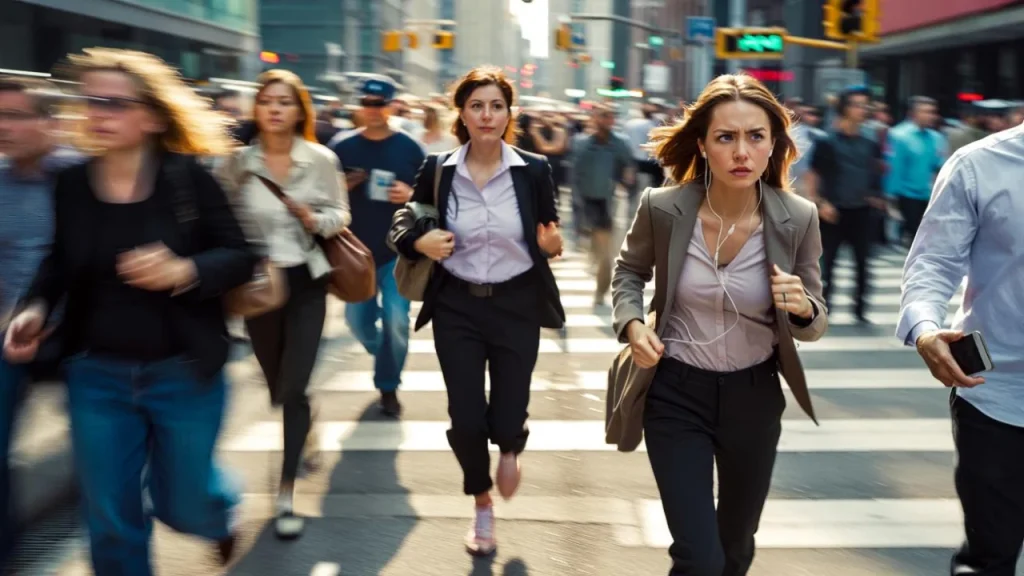 Fast walkers aren’t healthy — they’re hiding anxiety and emotional instability behind their pace