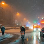 Heavy snow overnight catches entire city off guard despite official warnings