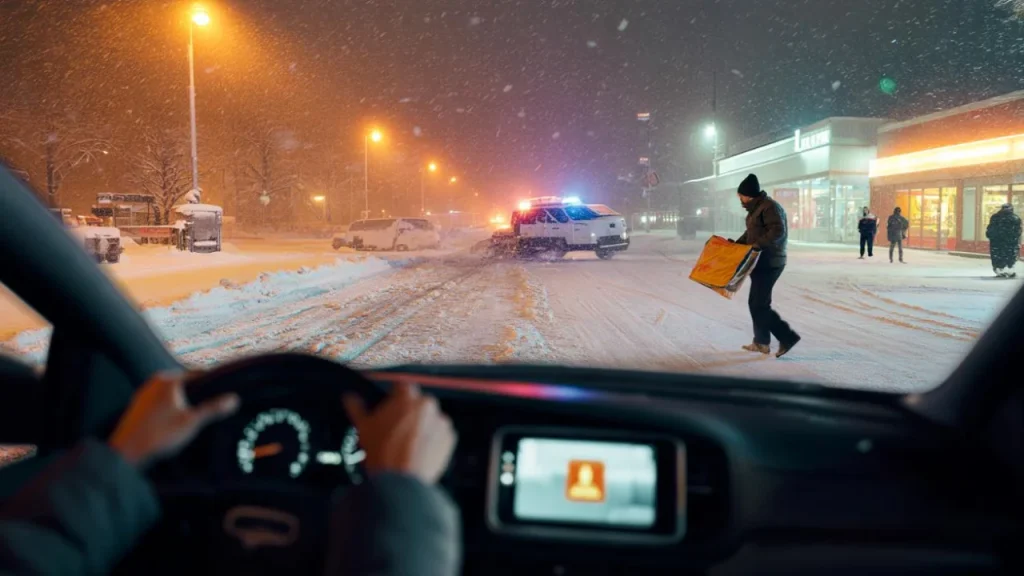 Heavy snow tonight sparks battle between safety warnings and businesses refusing to close