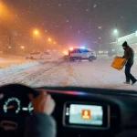 Heavy snow tonight sparks battle between safety warnings and businesses refusing to close