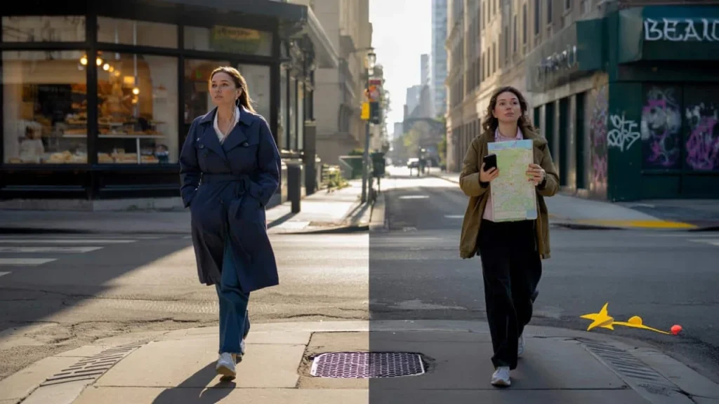 People who follow the same daily walking routes handle uncertainty in ways that surprised psychologists