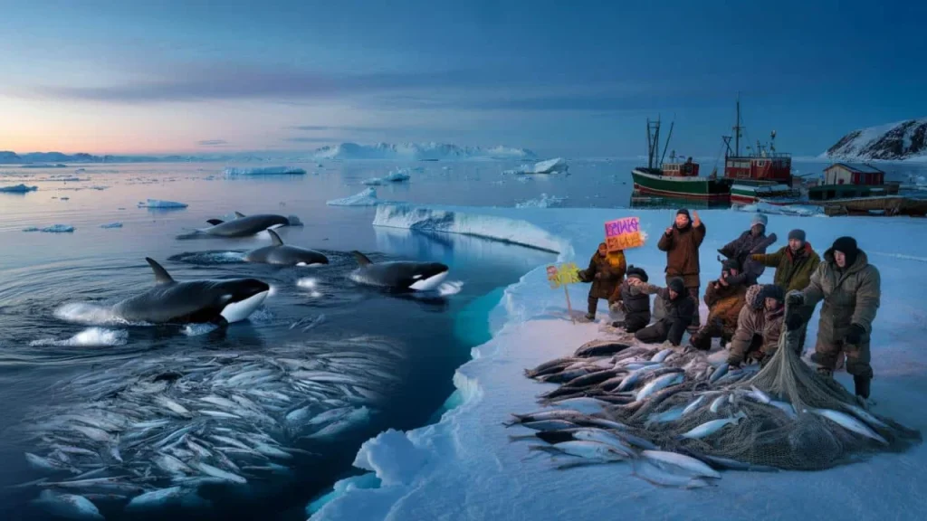 Rising orca activity in Greenland sparks emergency as melting ice creates unexpected fishing bonanza