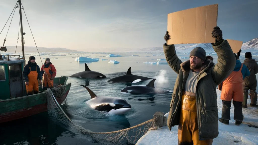 Scientists stunned as Greenland orca activity explodes where solid ice stood for centuries