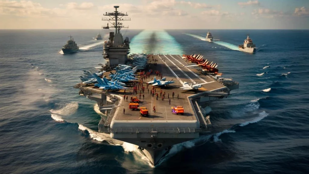 The largest aircraft carrier in the world costs more than most countries’ entire defense budgets
