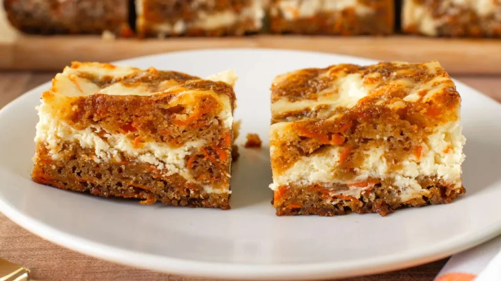 These carrot cake cheesecake bars disappeared from every potluck table faster than anyone expected