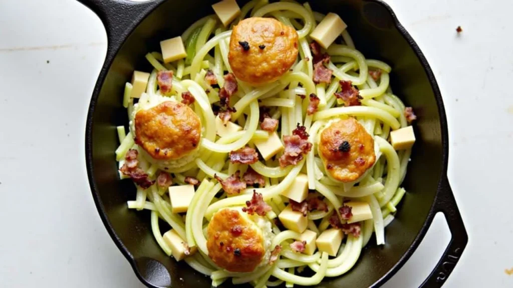 This 10-Minute Leek Apple Bacon Skillet Just Saved My Weeknight Dinners