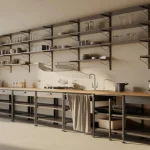 This cheaper kitchen trend is quietly replacing cabinets everywhere—open metal shelving that never warps