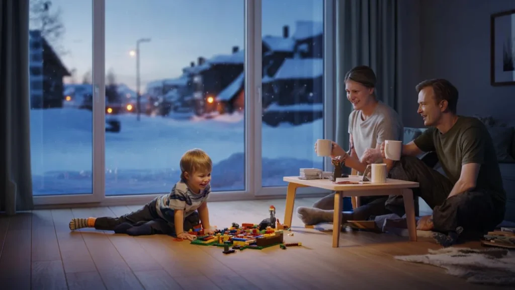 This everyday object heats Finnish homes better than radiators in -20°C weather