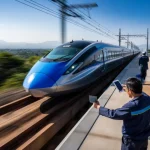 This fastest train just hit 603 km/h and the silent footage will give you chills