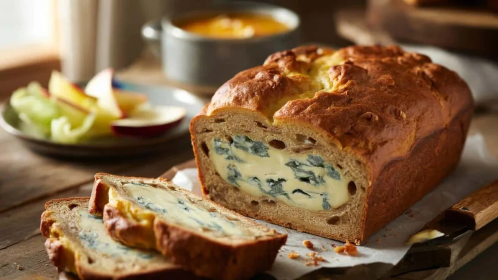 This french blue cheese walnut loaf is quietly replacing quiche on dinner tables across France