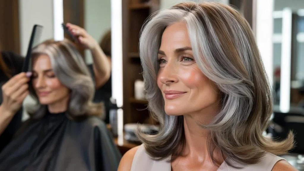 This grey hair trend is making women look 10 years younger without a single drop of dye