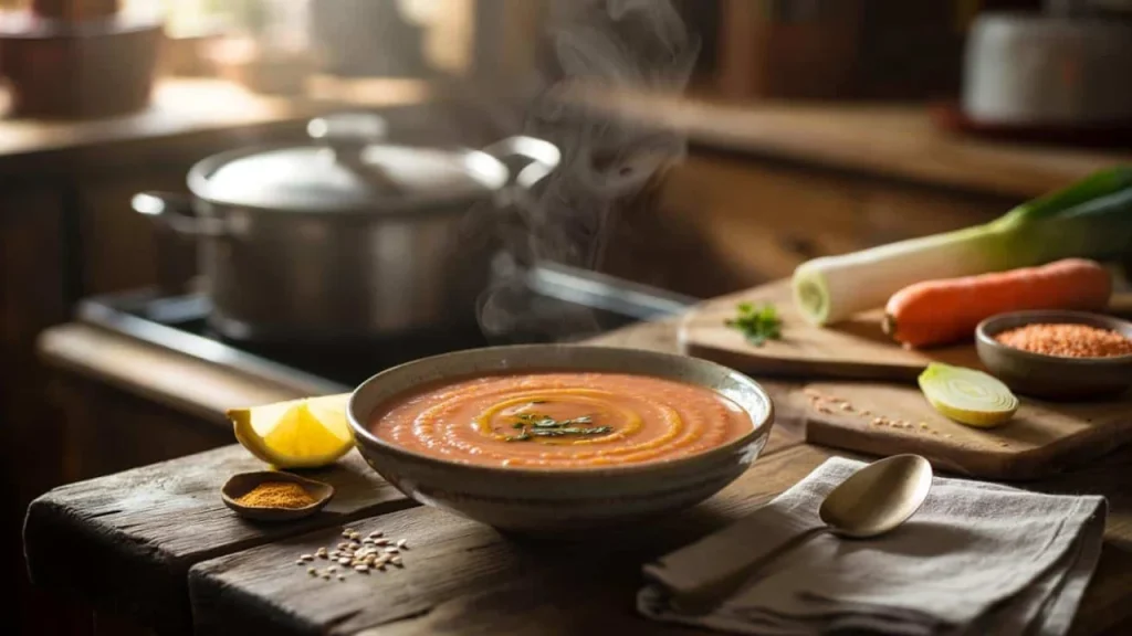 This mother’s red lentil soup recipe turned a “boring” legume into my ultimate winter comfort craving