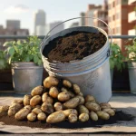 This Simple Bucket Potato Growing Trick Is Feeding Families From Tiny Balconies