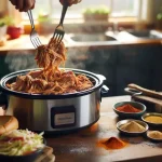 This slow cooker pulled chicken trick made restaurant-quality meat with just teaspoons of common spices
