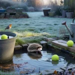This winter hack with tennis balls in your garden is saving countless birds and hedgehogs