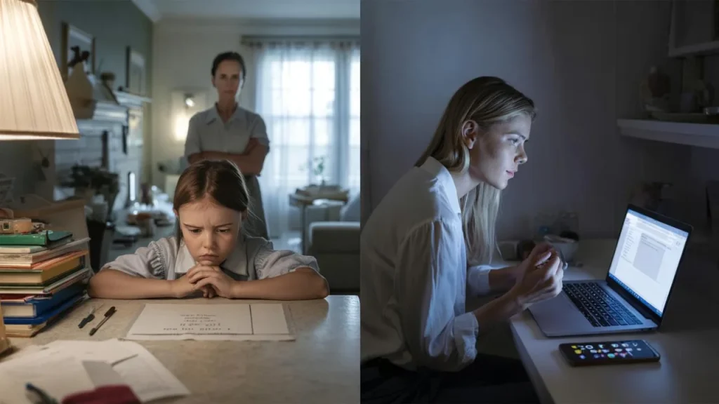 Why adults raised by strict parents still flinch at their phone notifications years later