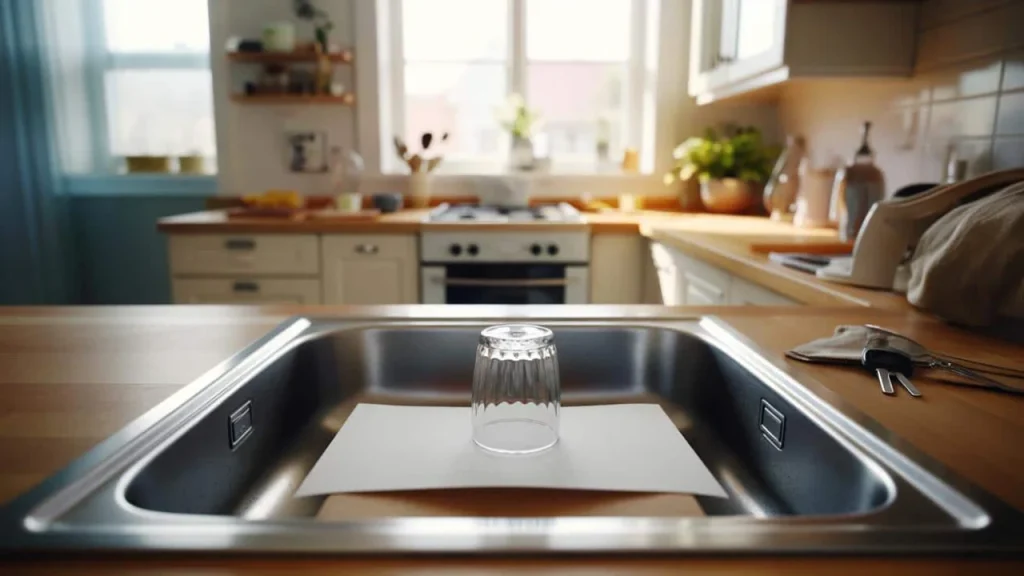 Why I put a glass and paper in my sink before leaving home – this simple habit changed everything